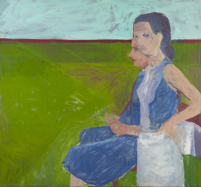Richard Diebenkorn. Women Outside, 1957. Gallery of Ontario.
